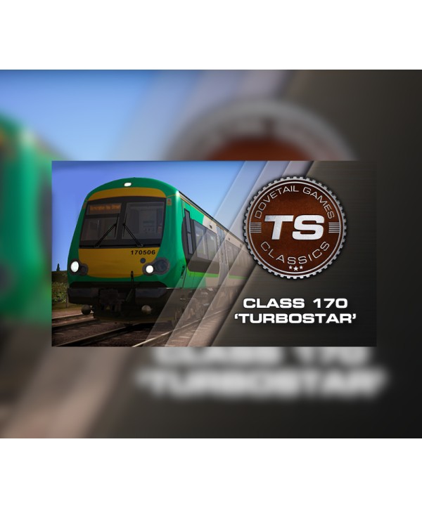 Train Simulator Classic - Class 170 ‘Turbostar’ DMU Add-On DLC Steam Key GLOBAL